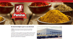 Desktop Screenshot of penina.com.br