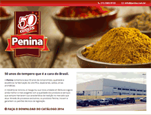 Tablet Screenshot of penina.com.br